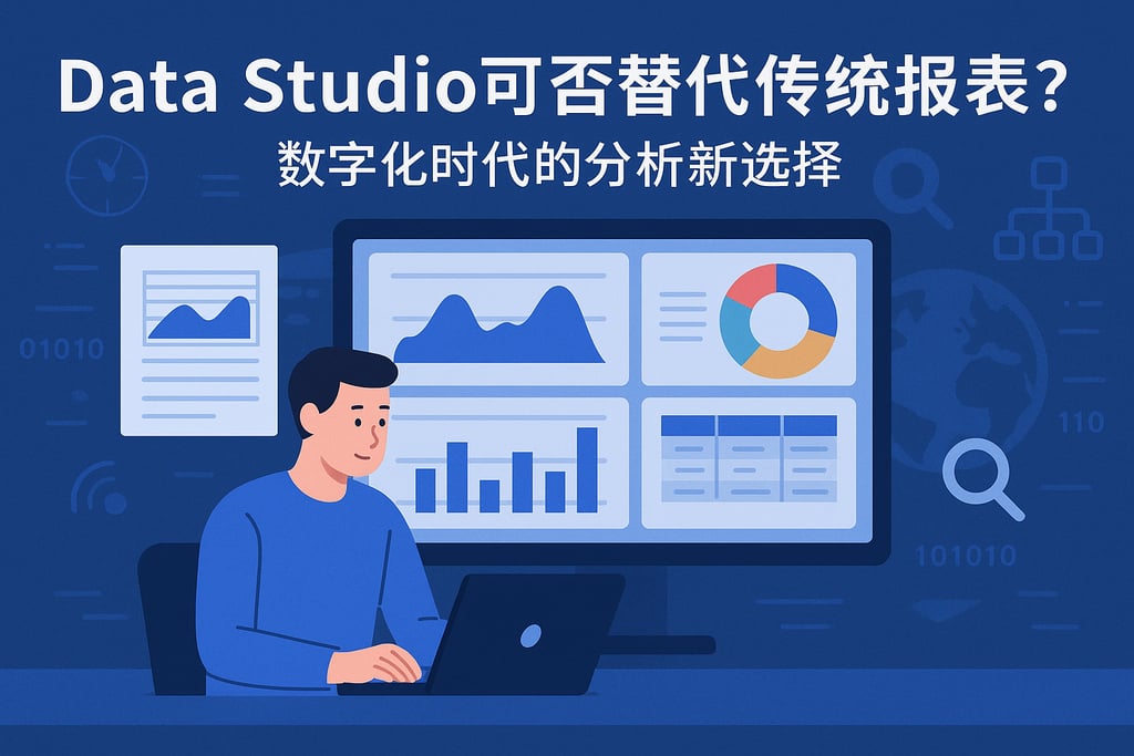 Data Studio可否替代传统报表？数字化时代的分析新选择